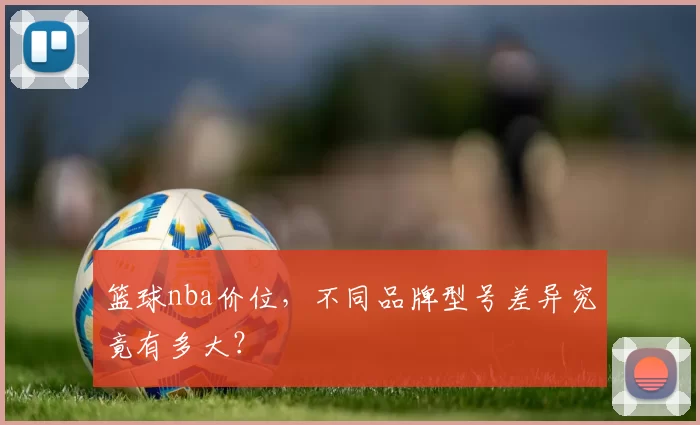 篮球nba价位,不同品牌型号差异究竟有多大?