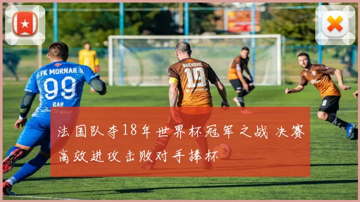法国队夺18年世界杯冠军之战 决赛高效进攻击败对手捧杯